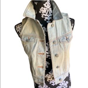 Gap denim vest